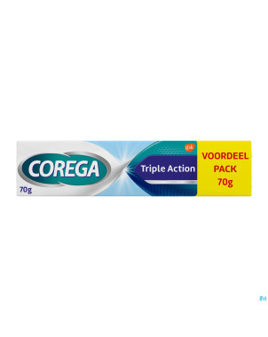 Corega triple action creme adhesive    70g