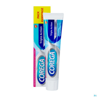 Corega triple action creme adhesive    70g