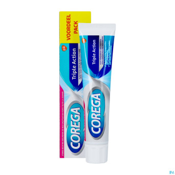 Corega triple action creme adhesive    70g