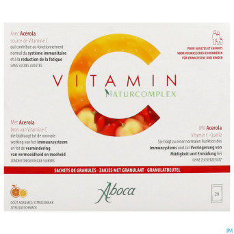 Vitamin c naturcomplex granul. sach 20 x 5g