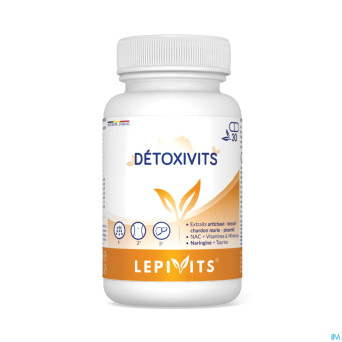 Detoxivits pot caps 30 lepivits