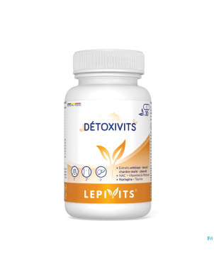 Detoxivits pot caps 30 lepivits
