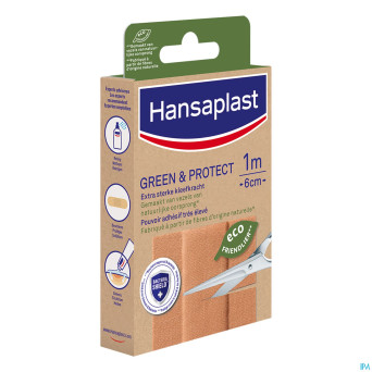 Hansaplast pansements green&protect    1mx6cm