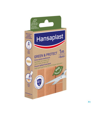 Hansaplast pansements green&protect    1mx6cm
