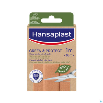 Hansaplast pansements green&protect    1mx6cm