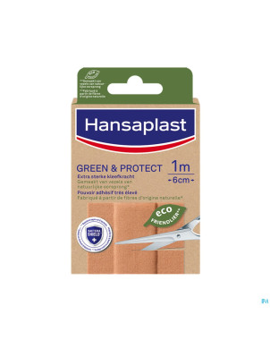 Hansaplast pansements green&protect    1mx6cm