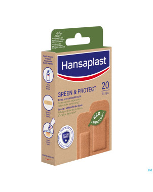 Hansaplast pansements green&protect    strips 20