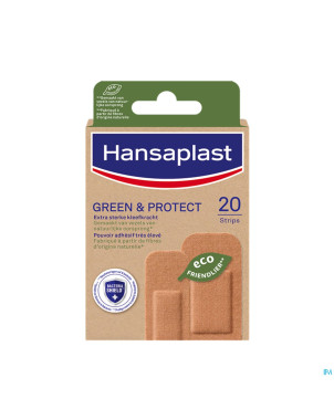 Hansaplast pansements green&protect    strips 20