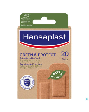 Hansaplast pansements green&protect    strips 20