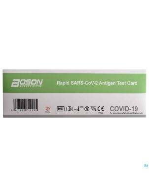 Boson rapid sars-cov-2 a/gen test    1 o'life