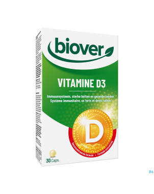 Biover vitamine d3    caps 30