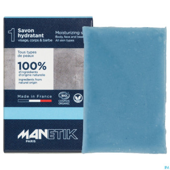 Manetik savon hydra corps&visage&barbe    100g