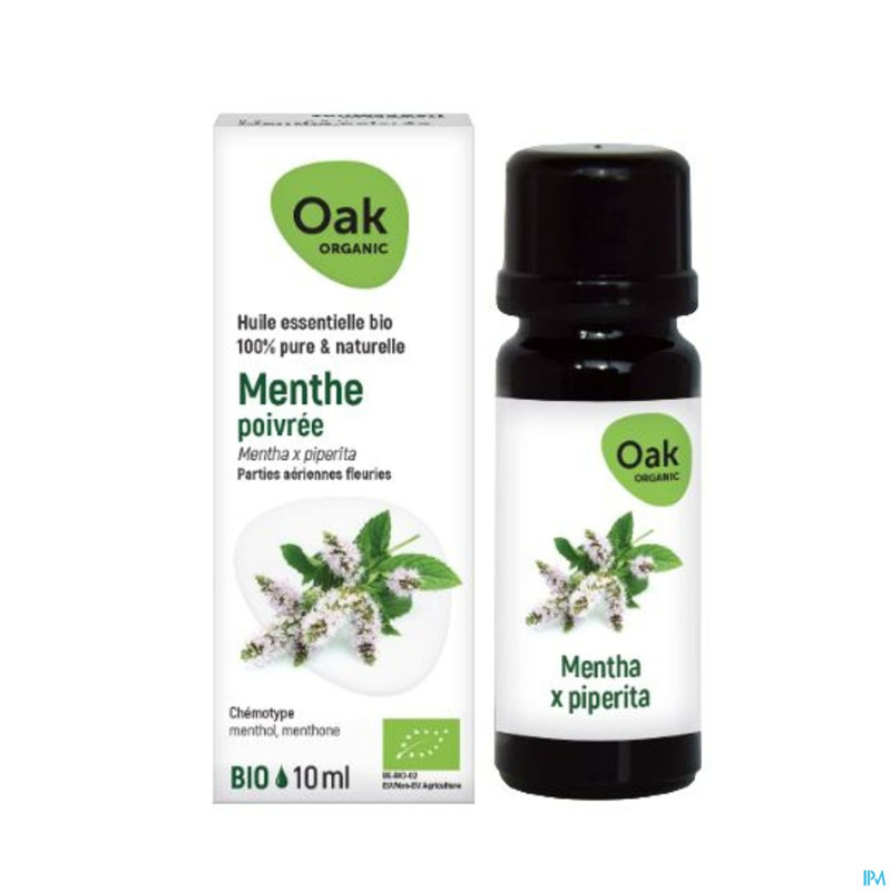 Oak hle ess menthe poivree 10ml bio