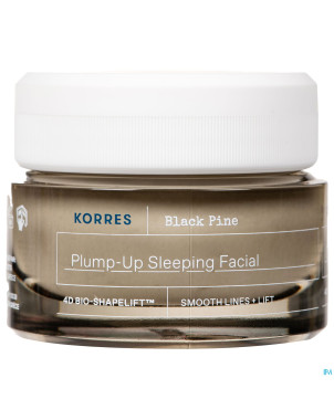 Korres kf pin noir 4d lift cr fac. nuit rep. 40ml