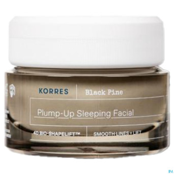 Korres kf pin noir 4d lift cr fac. nuit rep. 40ml