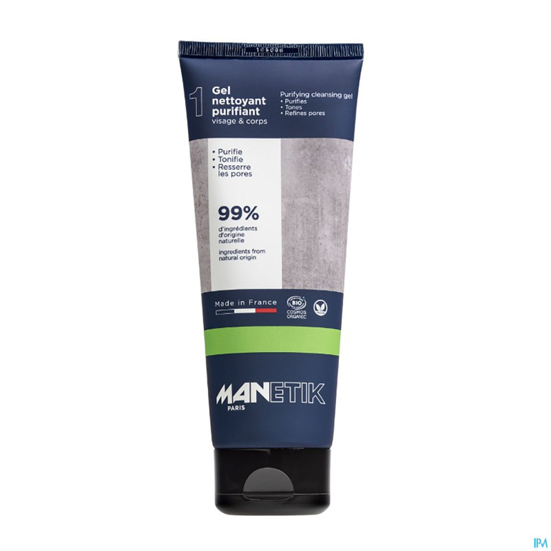 Manetik gel nettoyant purifiant visage&corps 200ml