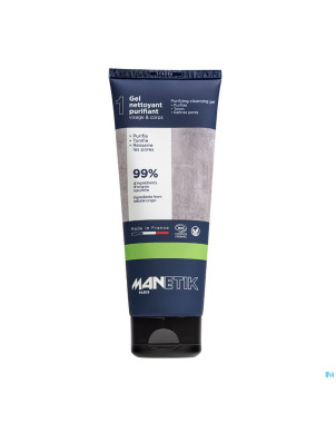 Manetik gel nettoyant purifiant visage&corps 200ml