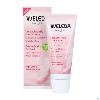 Weleda amande creme mains confort tube 50ml    nf