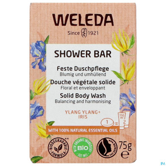 Weleda shower bar ylang ylang + iris    75g