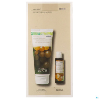 Korres gs raisin santorin lt coprs120ml+nett 250ml