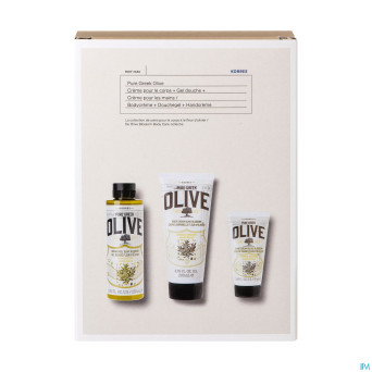 Korres ks greek olive cr corps120ml+dche250ml+75ml