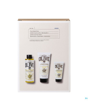 Korres ks greek olive cr corps120ml+dche250ml+75ml