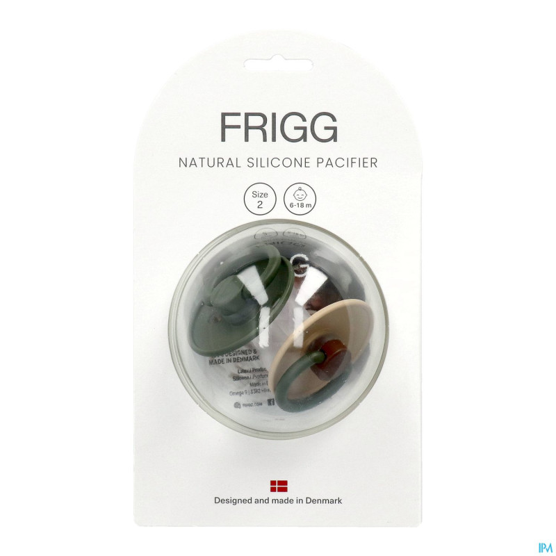 Frigg color sil tetines t2 acorn/olive 2