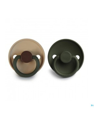 Frigg color sil tetines t2 acorn/olive 2