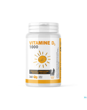 Soria vitamine d 1000iu family pack perles 360