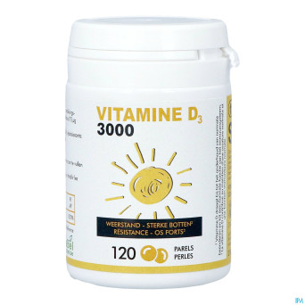 Soria vitamine d 3000iu perles 120