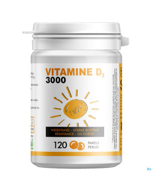 Soria vitamine d 3000iu perles 120