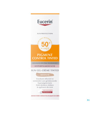 Eucerin sun pigment control fluid teint ip50+ 50ml