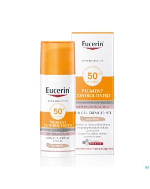 Eucerin sun pigment control fluid teint ip50+ 50ml