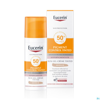 Eucerin sun pigment control fluid teint ip50+ 50ml