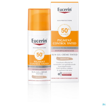 Eucerin sun pigment control fluid teint ip50+ 50ml