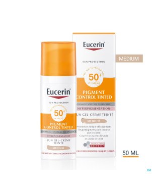 Eucerin sun pigment control fluid teint ip50+ 50ml