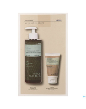 Korres gs aloe soin mains lav. 400ml+cr main 75ml