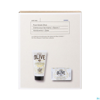 Korres gs pure greek ol. cr mains 75ml+savon 125g