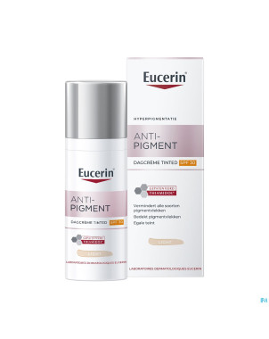 Eucerin a/pigment soin jour teinte ip30 light 50ml