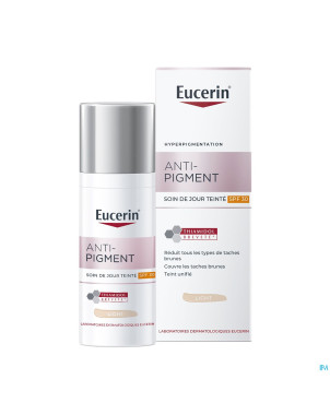 Eucerin a/pigment soin jour teinte ip30 light 50ml