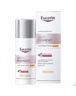Eucerin a/pigment soin jour teinte ip30 light 50ml