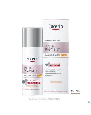 Eucerin a/pigment soin jour teinte ip30 light 50ml