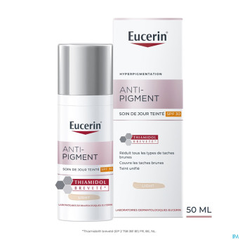 Eucerin a/pigment soin jour teinte ip30 light 50ml