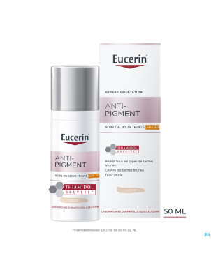Eucerin a/pigment soin jour teinte ip30 light 50ml