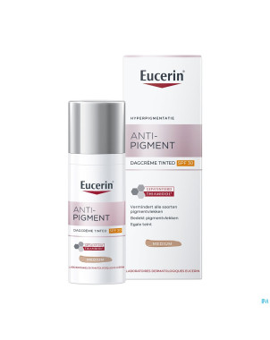 Eucerin a/pigment soin jour teinte ip30 medium50ml