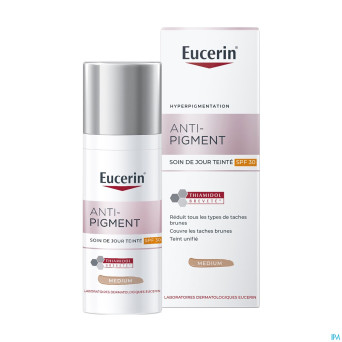 Eucerin a/pigment soin jour teinte ip30 medium50ml