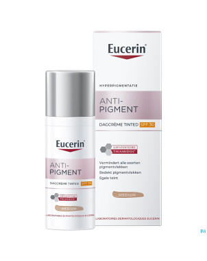 Eucerin a/pigment soin jour teinte ip30 medium50ml