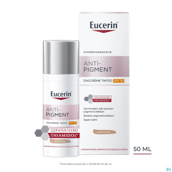 Eucerin a/pigment soin jour teinte ip30 medium50ml