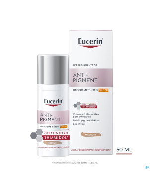 Eucerin a/pigment soin jour teinte ip30 medium50ml