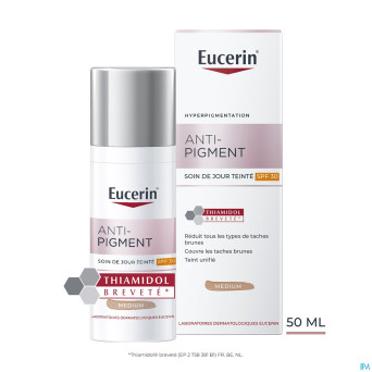Eucerin a/pigment soin jour teinte ip30 medium50ml